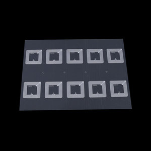 A4 2*5 Format 10 Chips Per Sheet 13.56MHz HF EV1 Wet <strong>Inlay</strong> with Stickers - Product Image 3