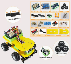 Ar-duino Mars Intelligente visuelle Erkennung des Autos unbemannte Grafik programmier roboter Solar panel visuelle Kamera Leuchtturm-Kit - Product Image 4