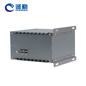 Mini PC industrial sin ventilador i7 IOT Computing Device support 2 PCI-E VGA DVI display mini PCIE GPIO Mini PC industrial - Product Image 5