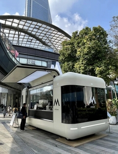 Đường phố nhượng Bộ Bánh Pizza cà phê phục vụ Kem giỏ hàng điện thoại di động cửa hàng Airstream thực phẩm Trailer cửa hàng - Product Image 2