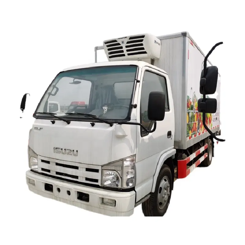 Japanische Marke Tiefkühlkost Transport LKW 3t Food Truck Kühlschrank Gefrier schrank Van Box Truck