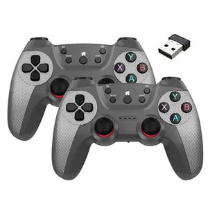 Controlador de juegos inalámbrico doble de 2,4G compatible con TV Android USB controlador inalámbrico TV ordenador controlador de reproductor Doble - Product Image 4