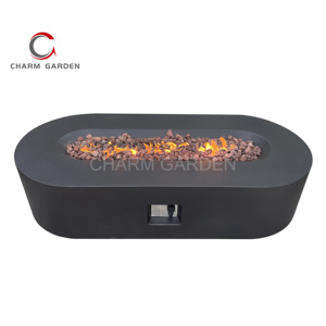 Hot bán hình dạng hình bầu dục 62-inch dài gas hố lửa czyp014 với thiết kế độc đáo - Product Image 2