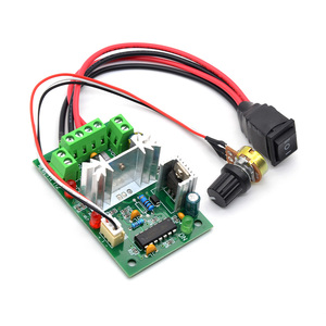 ASLONG J809 74*47 * 28mm DCモータースピードコントローラ6-30V 24Vマイクロモータースピードコントロールボード - Product Image 1