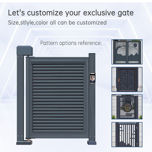 Tùy Chỉnh Thiết Kế Mạnh Mẽ Điện Nhôm Cửa Trượt Thông Minh Người Đi Bộ Cửa Có Thể Gập Lại Mở Tốt Riêng Tư Điện Động Cơ Tự Động - Product Image 2