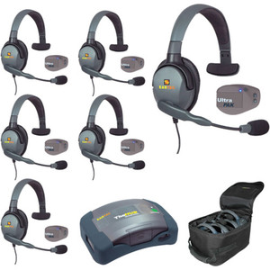 UPMX4GS6 Ultra PAK 6-Personen-Hub-Gegensprechanlage mit Max4G-Einzel-Headset-Video-/Audio-Tür sprechanlage mit Nachtsicht - Product Image 1