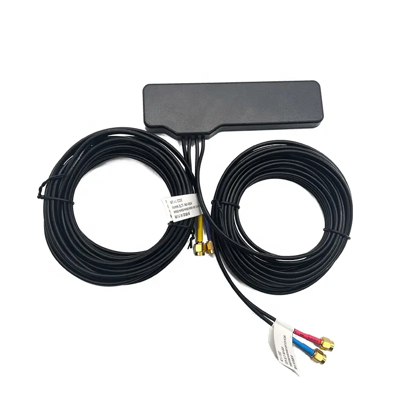 RG174 GPS GSM WIFI Combo Antena Activa 1575,42 MHz Antena externa multifrecuencia Conector SMA Antena de parche adhesivo