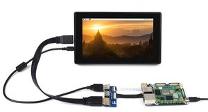 Adattatore HDMI Waveshare CM4-IO-BASE-A + USB, per modulo di calcolo Raspberry Pi 4