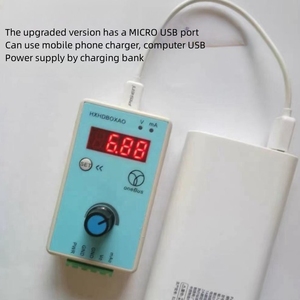 Handheld Signal Generator <strong>0</strong>-10V/2-10V <strong>0</strong>-20mA/4-20mA Adjustable Current <strong>Voltage</strong> <strong>Analog</strong> Simulator Signal Sources <strong>Output</strong> 24V - Product Image 3