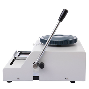 Manual PVC Card Embosser <strong>Coding</strong> Machine 72 Characters Convex - Product Image 4