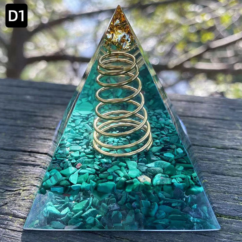 Malachite + torre in acciaio