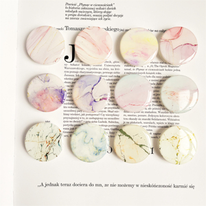 Bán buôn đá cẩm thạch in điện thoại chủ griptok Epoxy điện thoại trong suốt Grip poppings lên điện thoại ổ cắm biểu tượng tùy chỉnh - Product Image 5