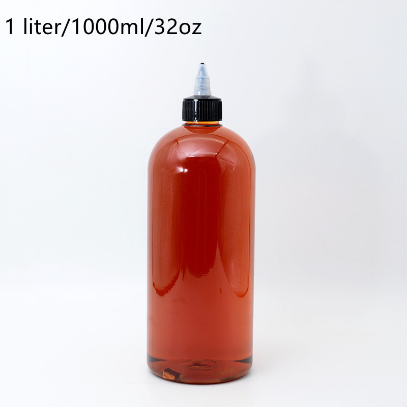 Botella de aceite de pelo/botellas de salsa caliente para la venta