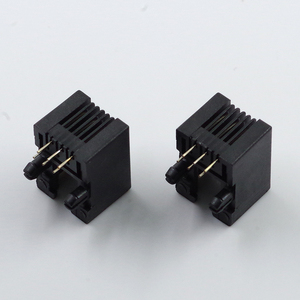 RJ11 dik açı modüler jack ince 4P4C dişi rj11 konektörü - Product Image 4