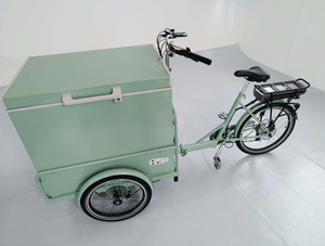 ODM & <span class=keywords><strong>OEM</strong></span>制造商直接来源24英寸冷冻自行车售货车电动冰棒自行车奶油三轮车货运自行车