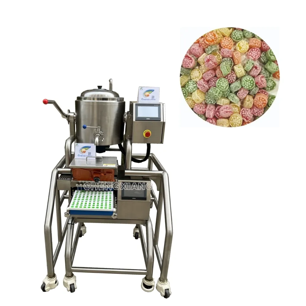 Automatic sour gummy bears making machine candies forming making machine