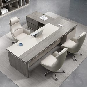 Fabricante de escritorio de oficina blanco moderno estilo simple en forma de L Escritorio de oficina ejecutiva mesas de ordenador de oficina para el trabajo - Product Image 3