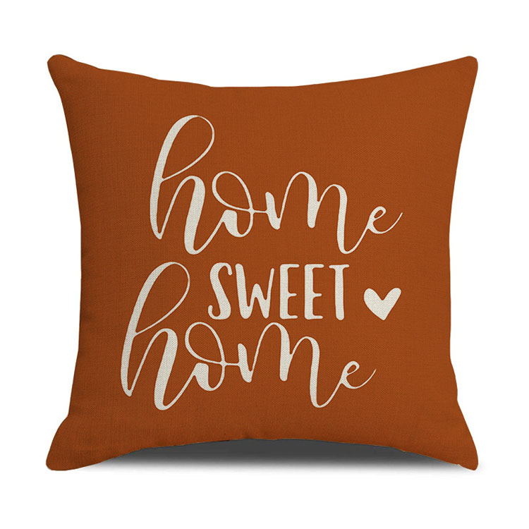 Nordic Home Decor Pillowcase Office Car Cushion Custom Digital Printing Linen Geometric Cushion Cover