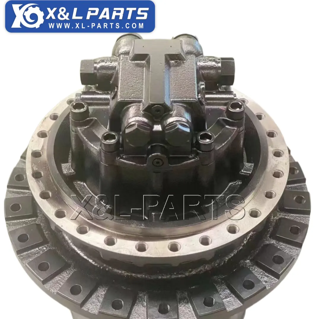 X & L komponen Excavator Komatsu Final Drive Pc200 8 Pc200-8 Motor Travel dengan roda gigi Gearbox