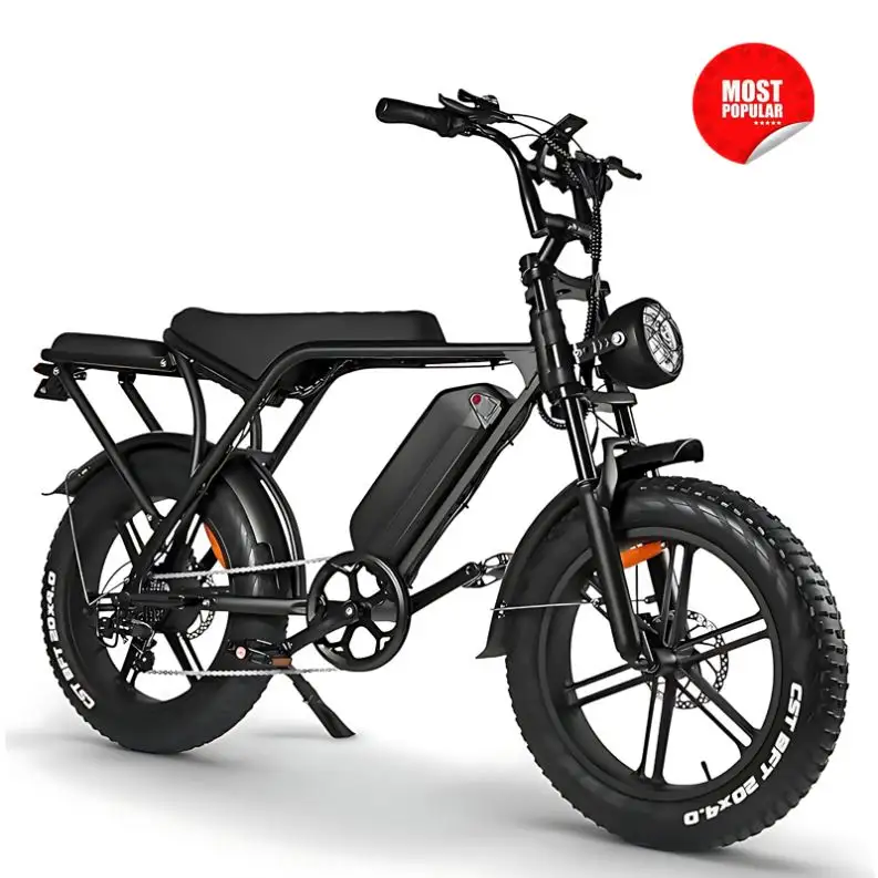 دراجة كهربائية بنظام تعليق كامل دراجة كهربائية 500 وات دراجة سميكة 15 أمبير بطاريات ثلاثية فرامل هيدروليكية إطارات سميكة دراجة كهربائية V20 20 بوصة X4.0
