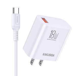 Kaku/kakusiga. KSC-945 KANGZHENG serisi abd Plug yüksek kalite adaptörü en iyi fiyat tek Port akıllı şarj cihazı takım (tip-c) Android - Product Image 1