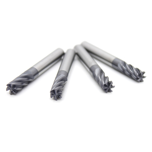 Zhy thương hiệu hrc55 6-Flute rắn tungsten carbide <span class=keywords><strong>End</strong></span> <span class=keywords><strong>Mills</strong></span> tùy chỉnh ODM hỗ trợ hoàn thiện <span class=keywords><strong>End</strong></span> Mill Máy cắt - Product Image 1