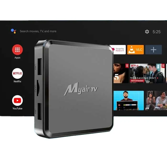 GYS MYAIRTV w7 Android TV Box S905W2 4K 2GB 16GB WiFi BT 5.0 Android 11 Set Top Tvbox Smart Android TV Box