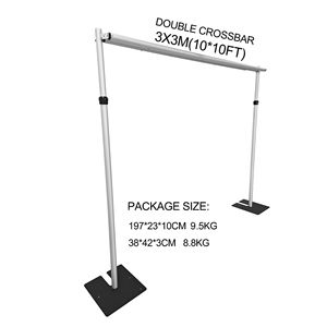 Chất Lượng Cao Kính Thiên Văn Tính Năng 3*3 Nhiệm Vụ Nặng Nề Ống Treo Lên Khung Kit Có Thể Điều Chỉnh Ống Treo Lên <span class=keywords><strong>Backdrop</strong></span> Đứng - Product Image 5