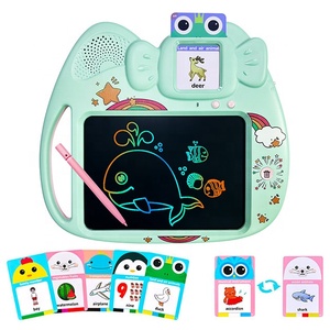 Macchina per l'apprendimento dei bambini 2 in 1 giocattoli educativi precoci tavoletta da scrittura LCD macchina per leggere e scrivere per tavole da disegno per bambini - Product Image 6