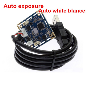 Cámara ELP de alta velocidad HD 30fps, compatible con grabación de audio CMOS, módulo de cámara USB de 1MP con micrófono