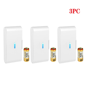 Daytech-Sensor de vibración inalámbrico de 433 MHz, alarma de rotura de ventana para el hogar, MHz, 1527EV, detector de rotura de vidrio, red, paquete de 3 - Product Image 6