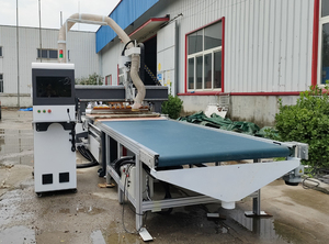 <strong>Multi</strong> <strong>Functional</strong> 5x10 Feet 1530 Woodworking Wood Cutting <strong>CNC</strong> Nesting <strong>ATC</strong> <strong>CNC</strong> <strong>Router</strong> Machine with Auto Load and Unload System