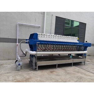 La prensa de filtro de diafragma tipo caja totalmente automática es fácil de operar y tiene un excelente rendimiento de filtrado. - Product Image 4
