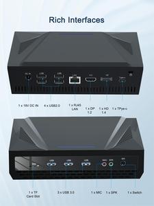 Nuc Mini PC Intel Core I5 I7 I9 Processor Barebone <strong>System</strong> HD+DP+Type-c <strong>Linux</strong>/Win11 Home Business Desktop Mini Pc <strong>Computer</strong>