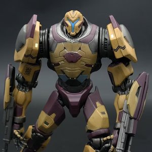 ของเล่นโมเดลพลาสติกเคลื่อนย้ายได้สำหรับ Pacific Rim Jax UAV Mecha พร้อมตัวอักษรแช่แข็ง htpy - Product Image 3