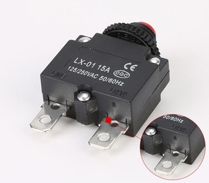 2A 3A 5A 6A 7A 8A 10A 15A 20A devre kesici aşırı yük koruma anahtarı sigorta Push Reset termal anahtar - Product Image 4