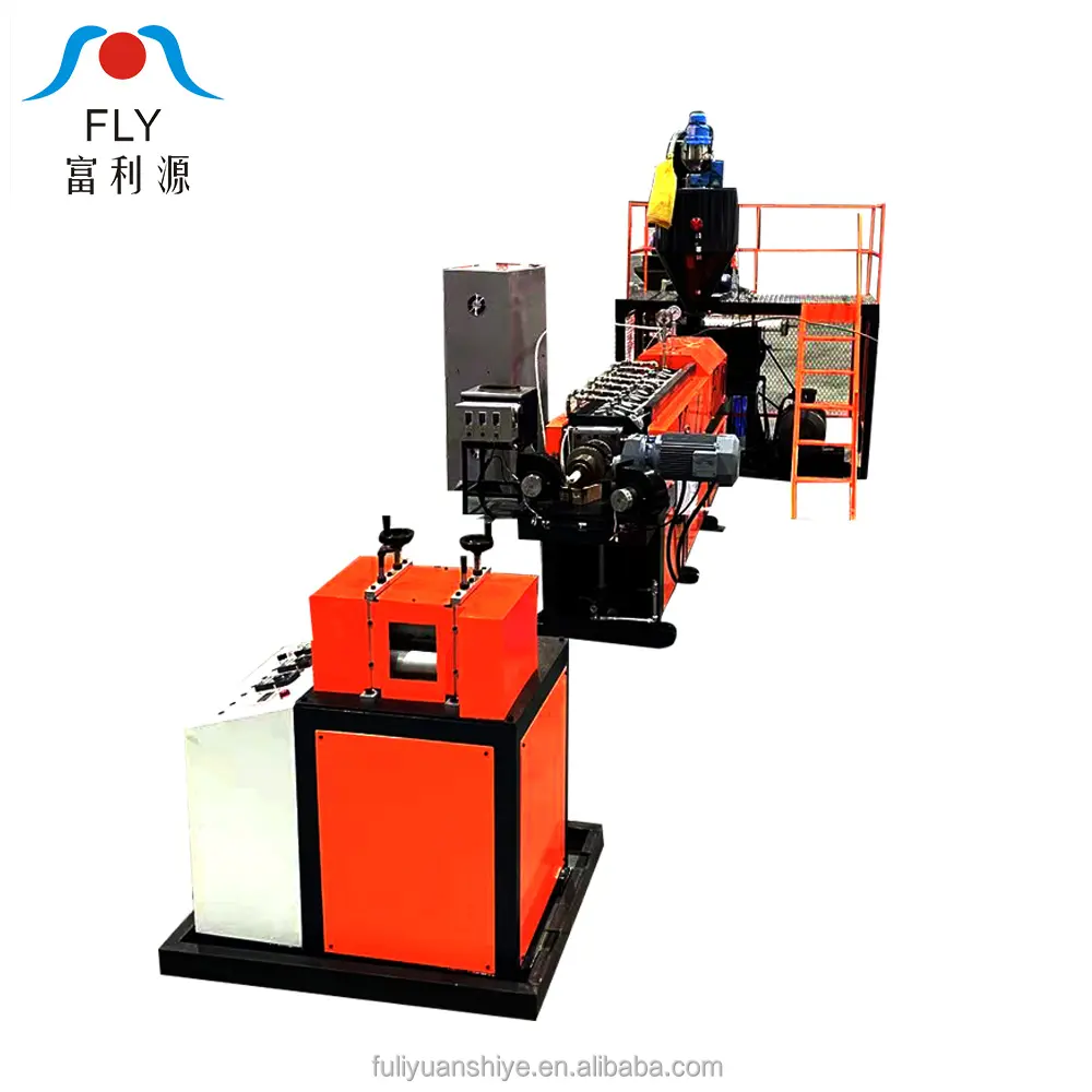 FLY-75 Fruchtnetzherstellungsmaschine EPE-Schaum Fruchtnetz Extrusionsmaschine Produktionslinie