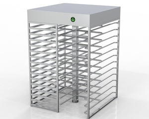 Automatico Pieno di Alta Tornello di Alta Sicurezza di Controllo di Accesso di Impronte Digitali Altezza Pedonale Tornello Barriera Cancello Con RFID/Qr Code - Product Image 1