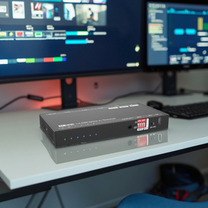 1X4 8K HD Splitter 48Gbps with Advanced EDID Management <strong>1</strong> in <strong>4</strong> Out <strong>Switcher</strong> 8K60Hz for PS5 AppleTV - Product Image 6