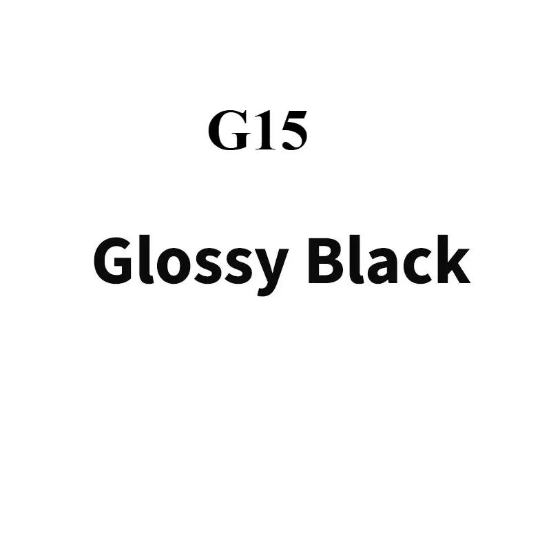 G15 Noir brillant