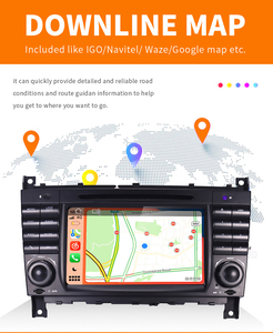 Android 11 araba radyo Mercedes Benz C sınıfı için W203 2004-2007 c200 C230 C240 C320 C350 Sat navigasyon GPS radyo WiFi 4/3G - Product Image 4