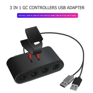USB-Adapter mit 4 Ports GC-Controllern für Gamecube Fit für Nintend für Switch Wii U/PC-Konsolen spiel zubehör - Product Image 3
