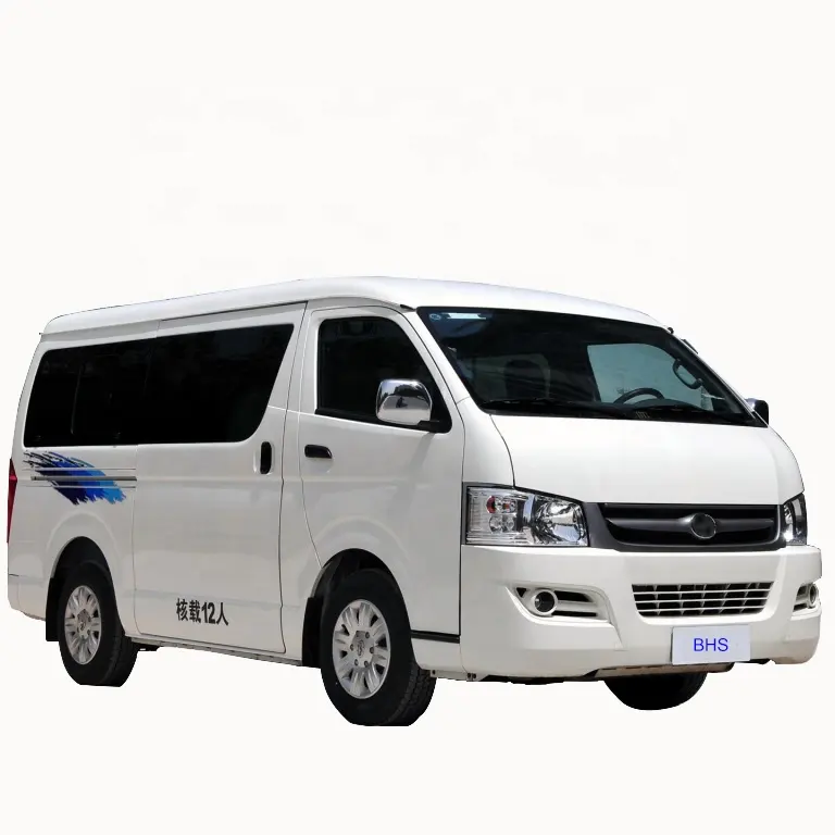 12 Kursi LHD/RHD Merek Baru Hiace Bus Penumpang Hiace Mini Bus Van dengan 4JB1 Mesin Diesel untuk Dijual