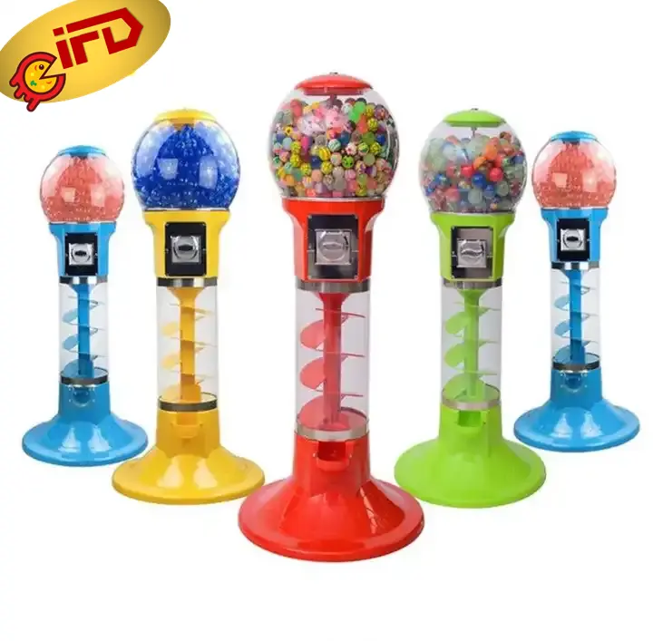 IFD di alta qualità grandi Capsule giocattoli Gacha macchina Gumball rimbalzante palla caramelle giocattolo distributori automatici 130cm Gashapon macchina