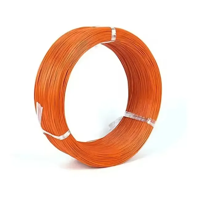 UL1860 30AWG fio de cobre banhado a níquel fio de cobre trançado a quente de núcleo único com cabo de alimentação subterrâneo PFA fio elétrico
