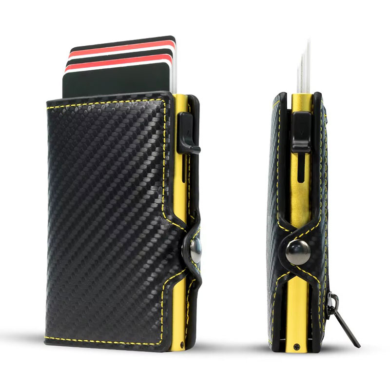 Carbon Fiber Black & Yellow
