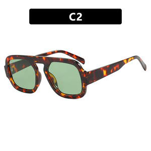 Nhà Máy Giá Rẻ Giá cổ điển Kính mát cổ điển PC Khung Kính mát unisex bán buôn biểu tượng tùy chỉnh nhựa phụ nữ Kính mát - Product Image 6