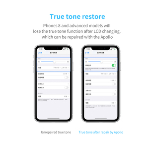 True Tone <strong>Programmer</strong> for iPhone Qianli Apollo LCD Screen 6in1 Original Color Restore <strong>Detection</strong> Battery Board Light Sensor Repair - Product Image 5