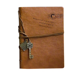 Stampa personalizzata B5 A6 copertina in morbida pelle rossa PU Notebook alla moda semplice a righe diario semplice regalo Planner per studenti - Product Image 5