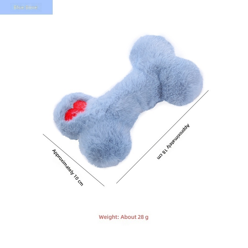 Blue heart shaped bone